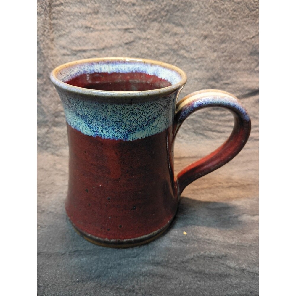 Vintage Hidden Dragon Stone Ware Mug Clay Images Melissa Hogenson Art Pottery - Picture 2 of 16